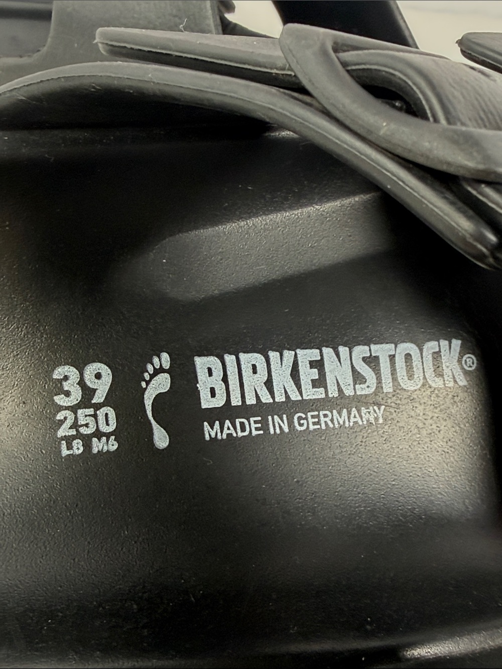 Birkenstock Arizona EVA Black Sandals Women’s EU 39 US 8 Double Strap Germany - Picture 11 of 11